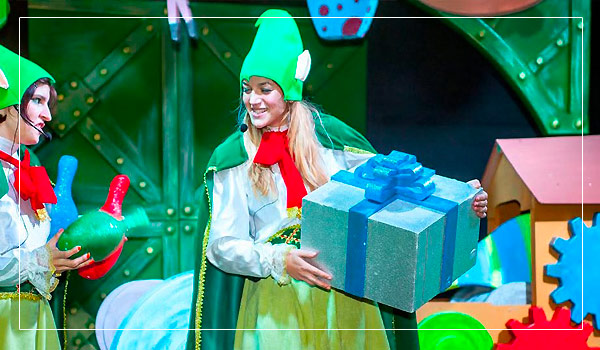 Tata Isabella et l'Académie des Lutins dans le Temple du Père Noël de Montecatini
