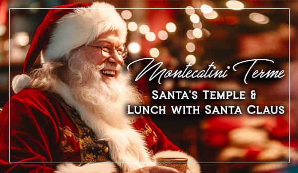 Weihnachtsmann Tempel Montecatini Terme