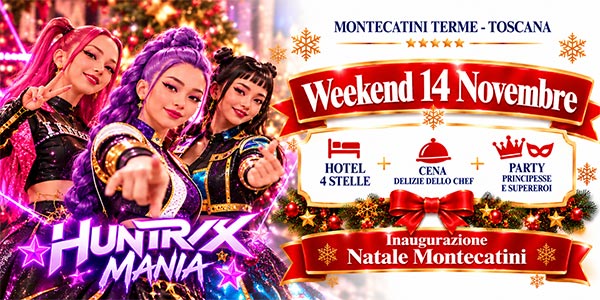 Huntrix show Montecatini Terme Toscana